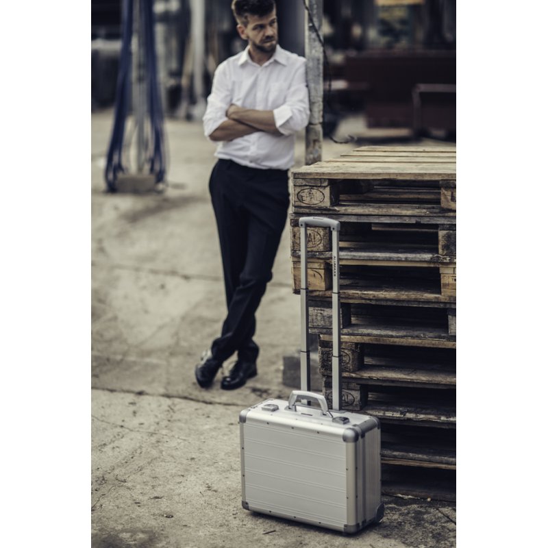 ALUMAXX Galaxy Business Laptop Trolley - Zwart